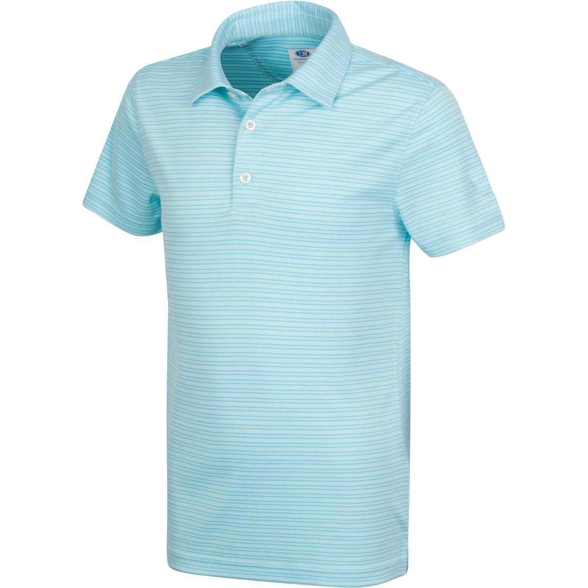 Polo U.S. Kids bambino 5 taglie – Micro Strip Azzurro