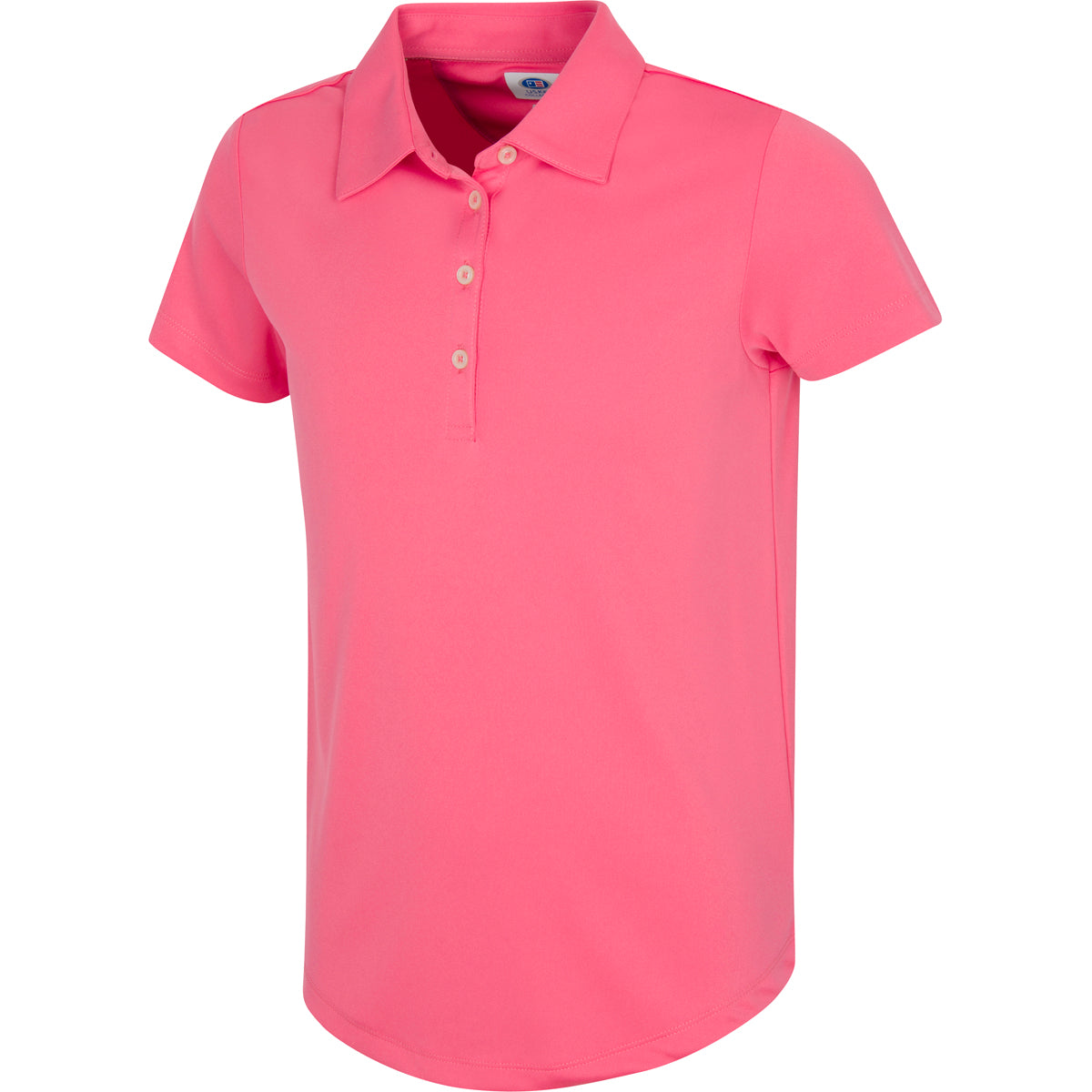 Polo U.S. Kids bambina 5 taglie – Solid Rosa