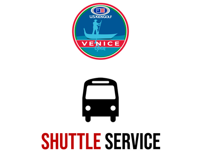 VENICE OPEN 2024 - SHUTTLE SERVICE 14-17 AUGUST