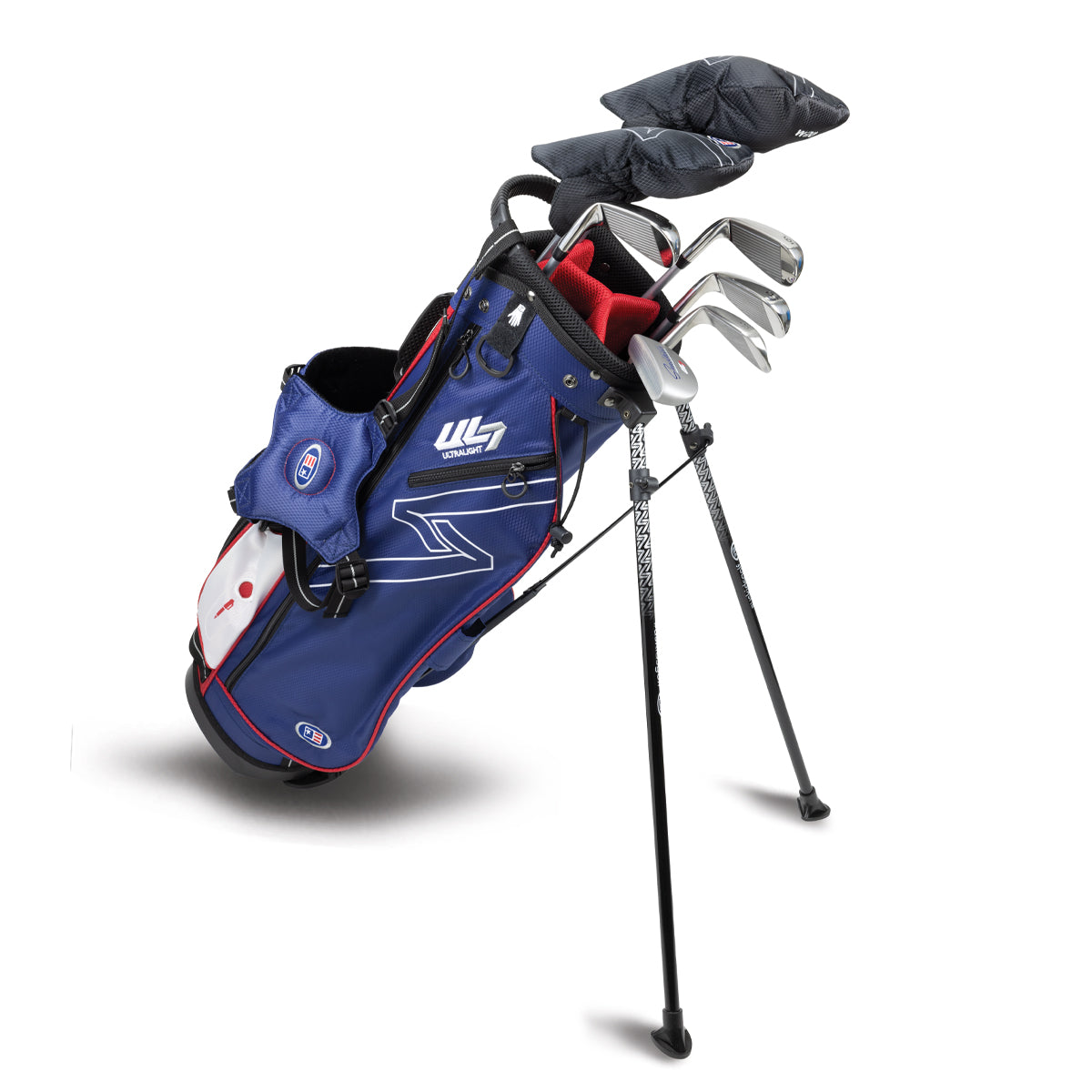 Set completo golf junior ULTRALIGHT7 57 (7 bastoni) per giocatori destri 145-152cm