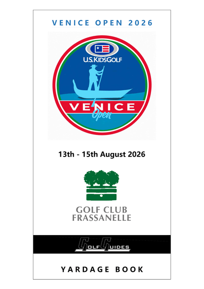 VENICE OPEN 2026 - YARDAGE BOOK FRASSANELLE