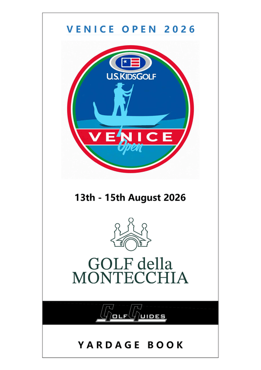 VENICE OPEN 2026 - YARDAGE BOOK MONTECCHIA