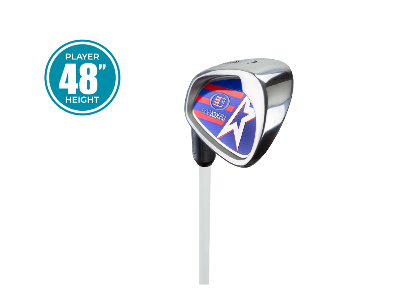 Yard Club (ferro da golf per neofiti) “48 per giocatori mancini 122-130cm