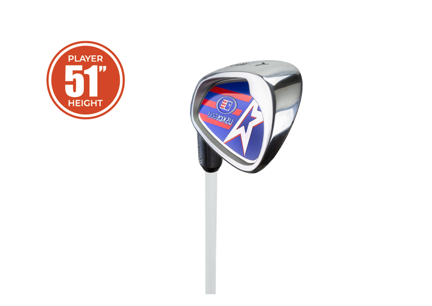 Yard Club (ferro da golf per neofiti) “51 per giocatori mancini 130-137cm